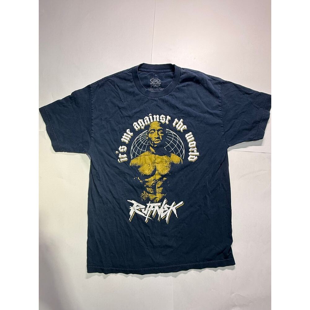 Vintage 90's Ruffneck "It's Me Against The World" Graphic T-Shirt